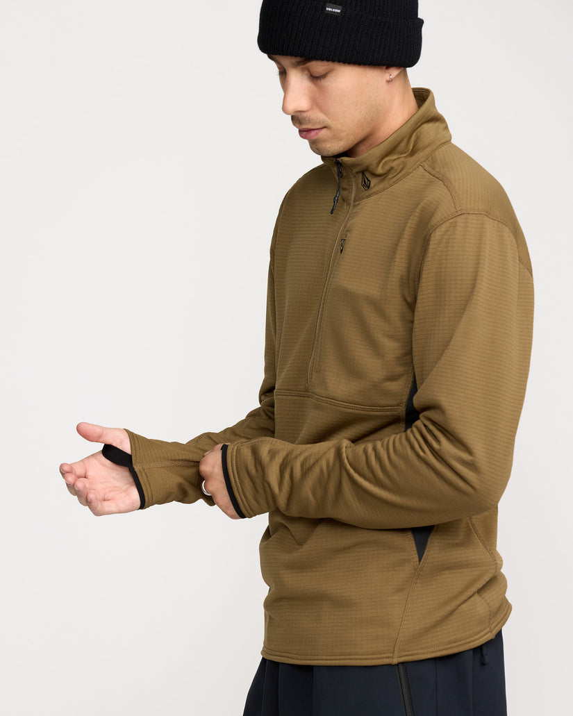 Sudadera de cuello alto Gridlock - Bronze