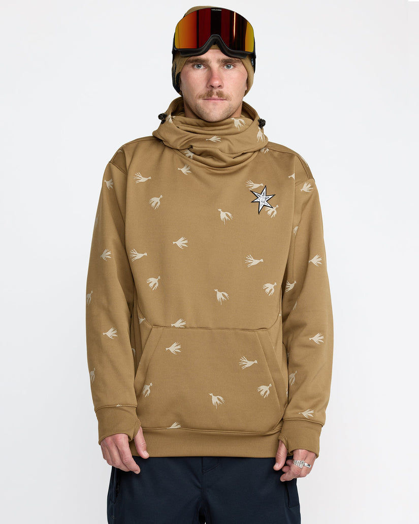 Sudadera con capucha Hydro Riding - Bronze