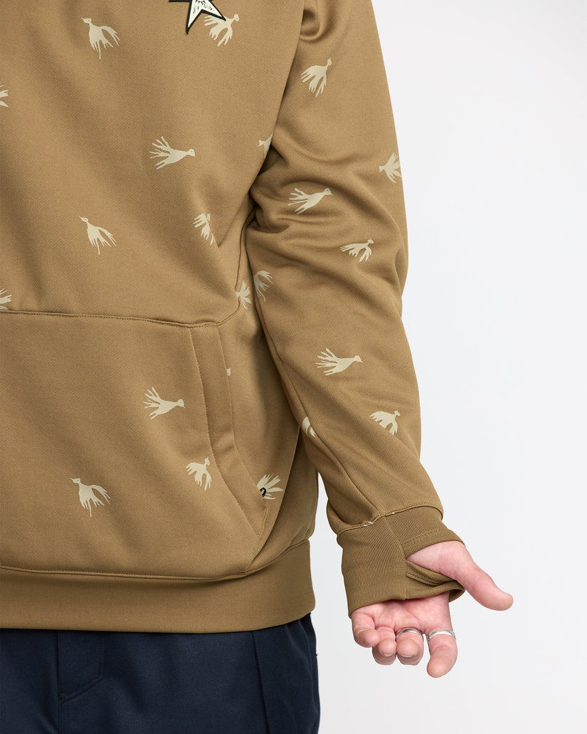 Sudadera con capucha Hydro Riding - Bronze