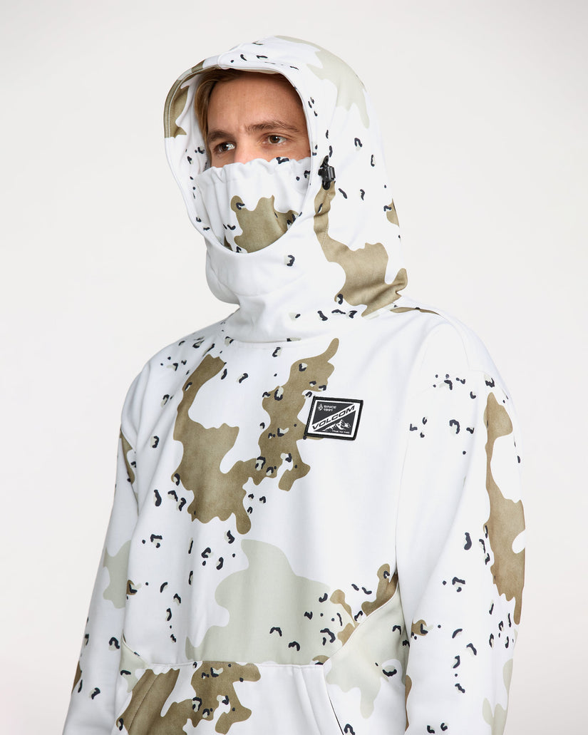Sudadera con capucha Hydro Riding - White