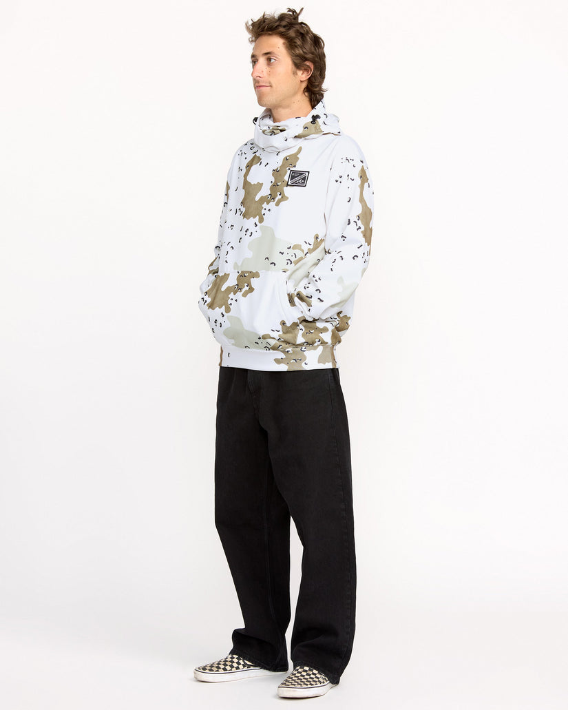 Sudadera con capucha Hydro Riding - White