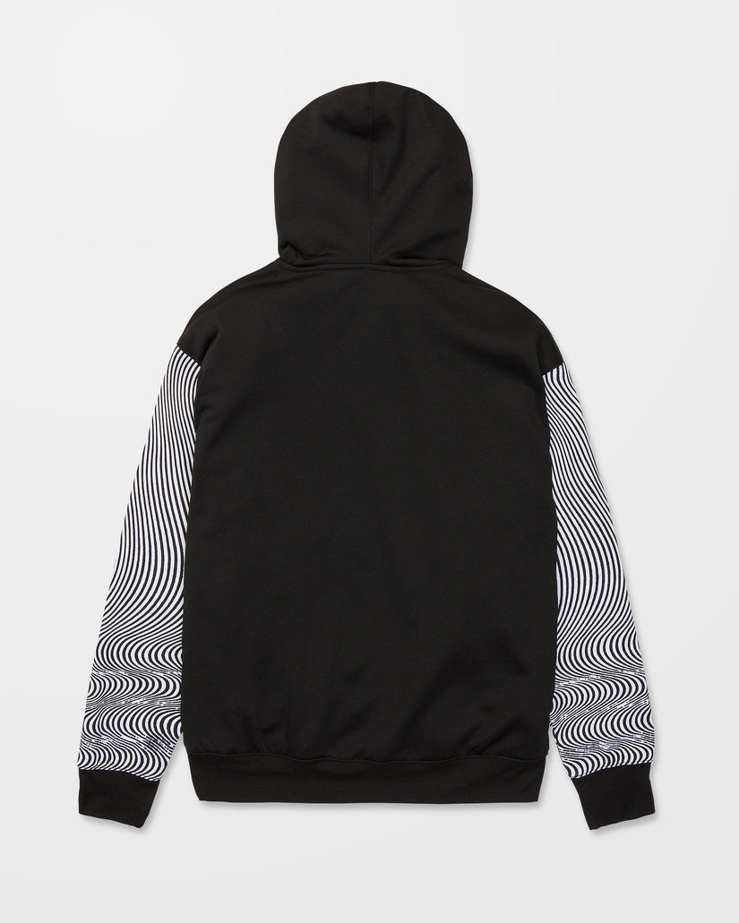 Sudadera con capucha Hydro Riding - Black/White