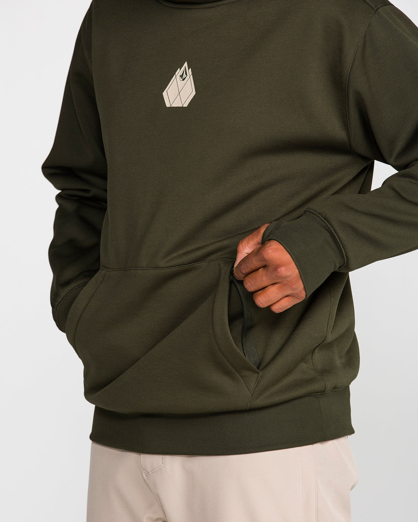 Sudadera con capucha Hydro Riding - Dark Green