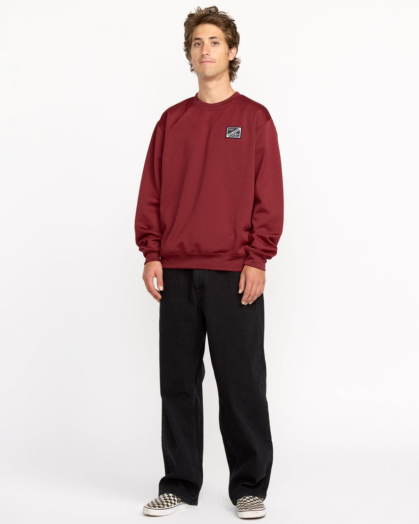Sudadera Hydro Fleece - Burnt Red