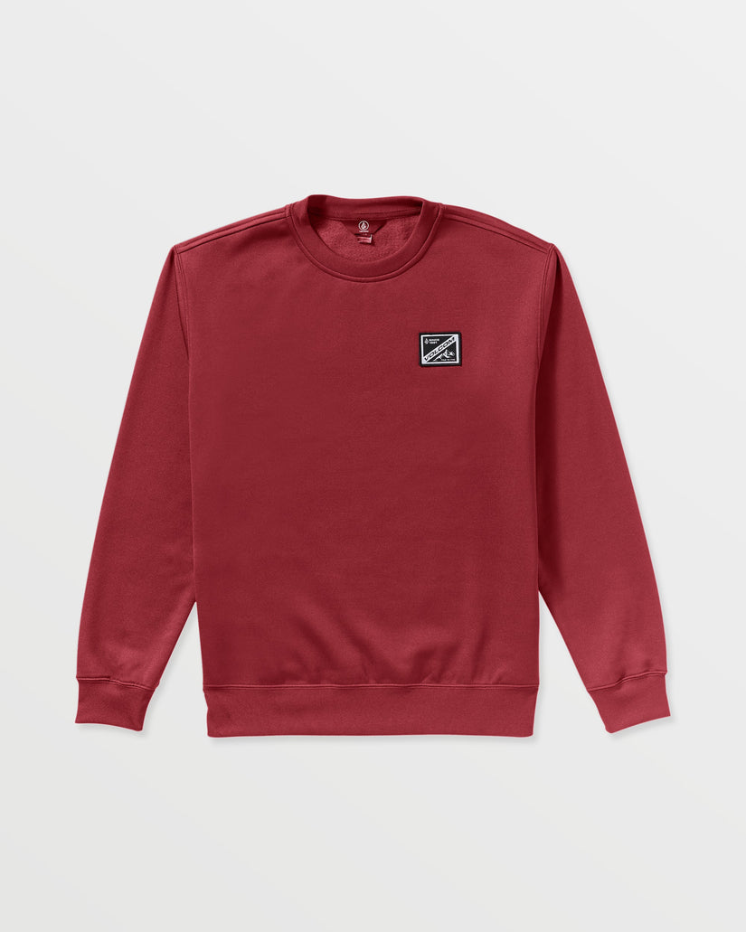 Sudadera Hydro Fleece - Burnt Red