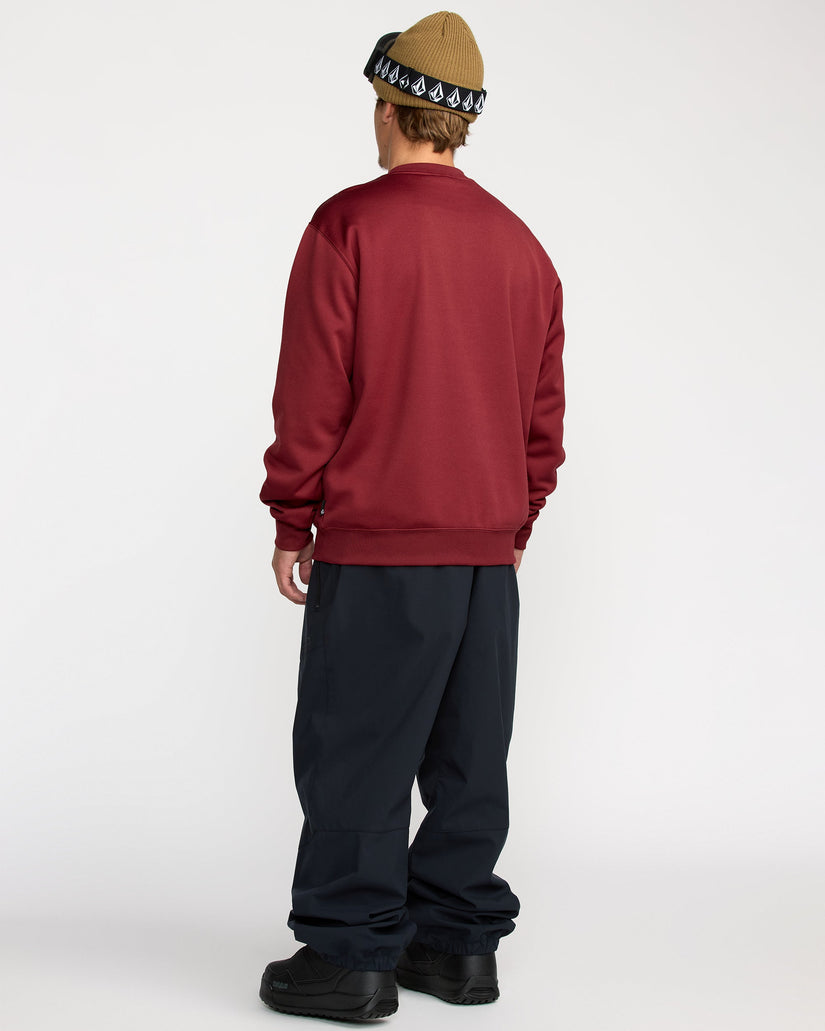 Sudadera Hydro Fleece - Burnt Red
