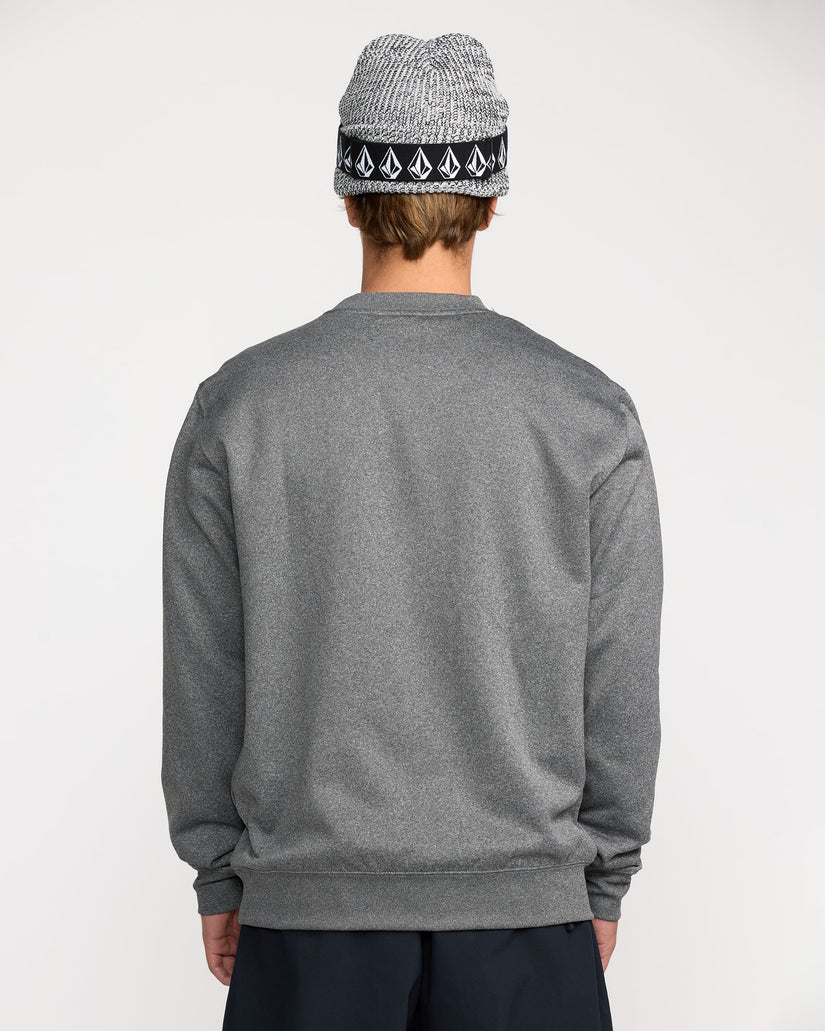 Sudadera Hydro Fleece - Heather Black