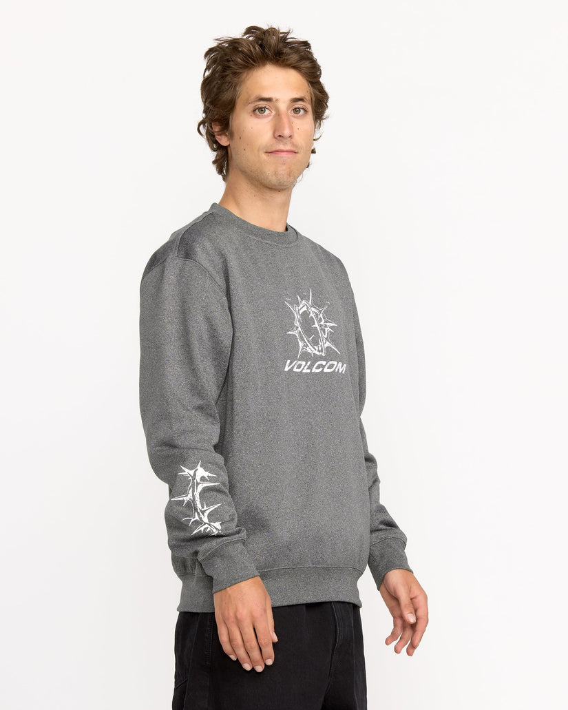 Sudadera Hydro Fleece - Heather Black
