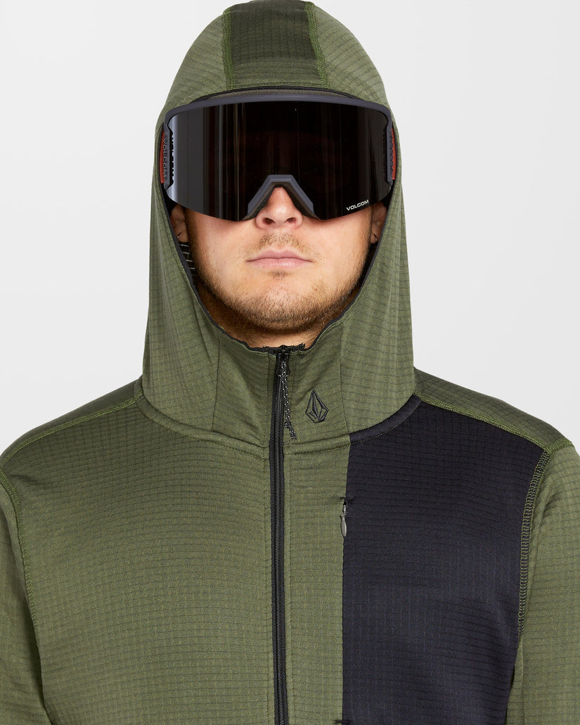 Sudadera con capucha y cremallera Gridlock - Ivy