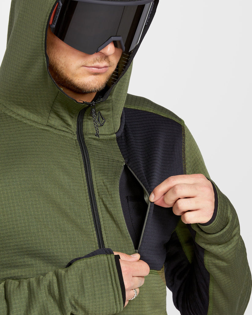 Sudadera con capucha y cremallera Gridlock - Ivy