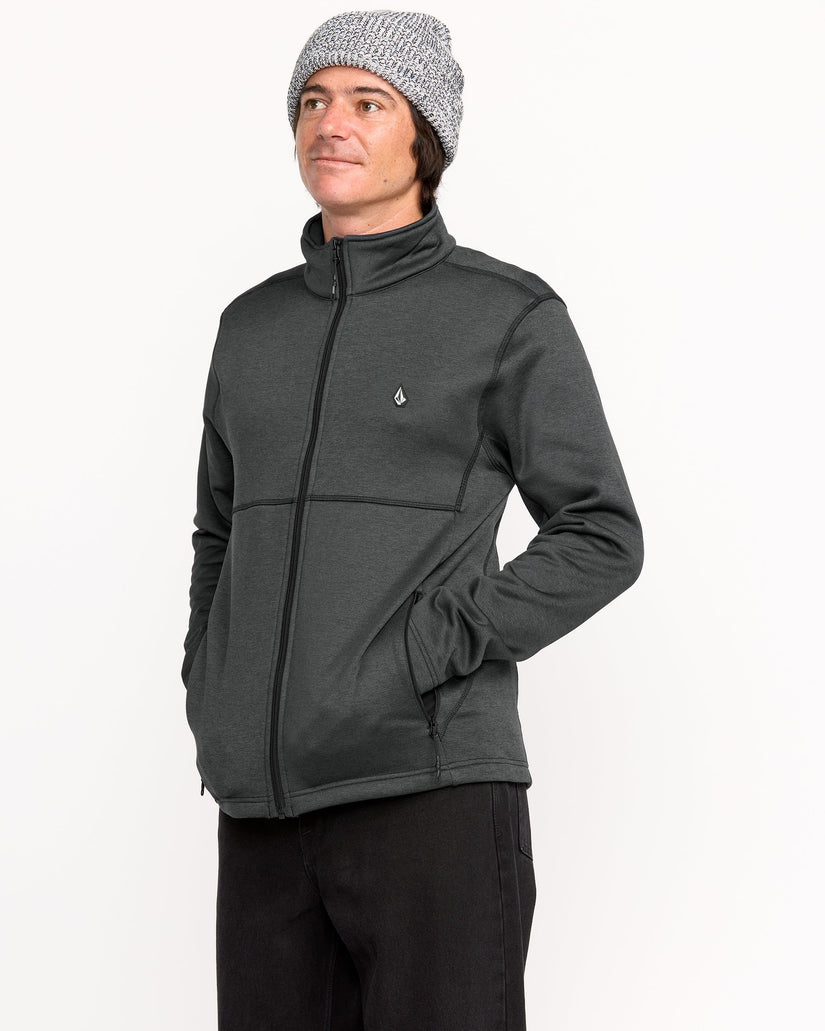 Sudadera polar con cremallera Snowbound - Black