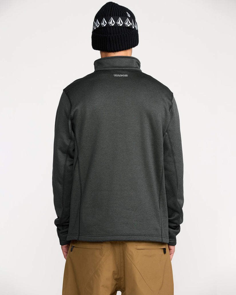 Sudadera polar con cremallera Snowbound - Black
