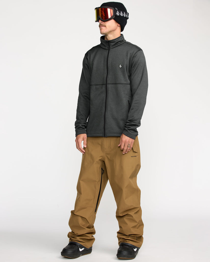 Sudadera polar con cremallera Snowbound - Black