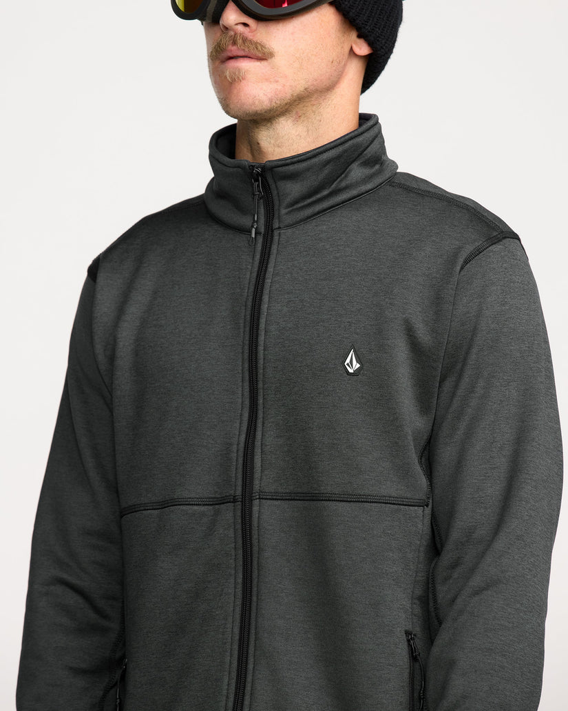 Sudadera polar con cremallera Snowbound - Black