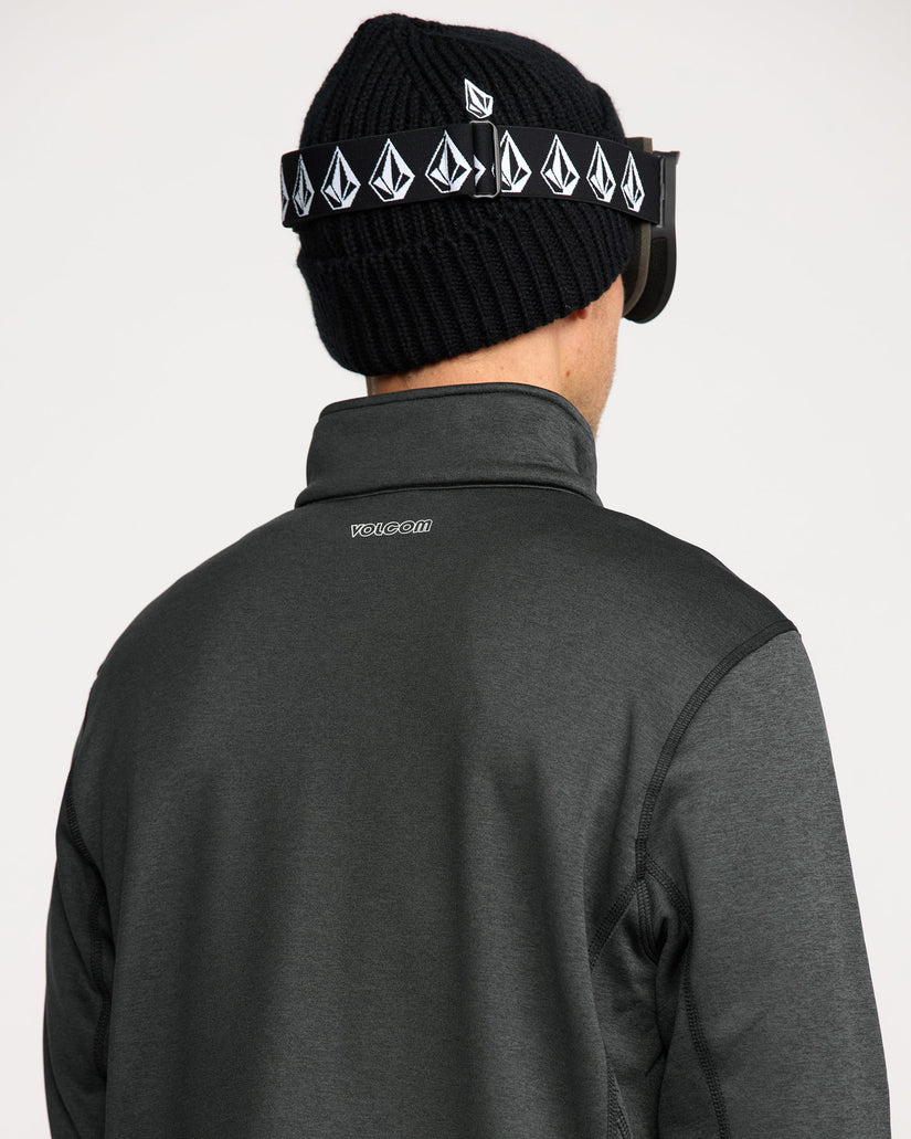 Sudadera polar con cremallera Snowbound - Black