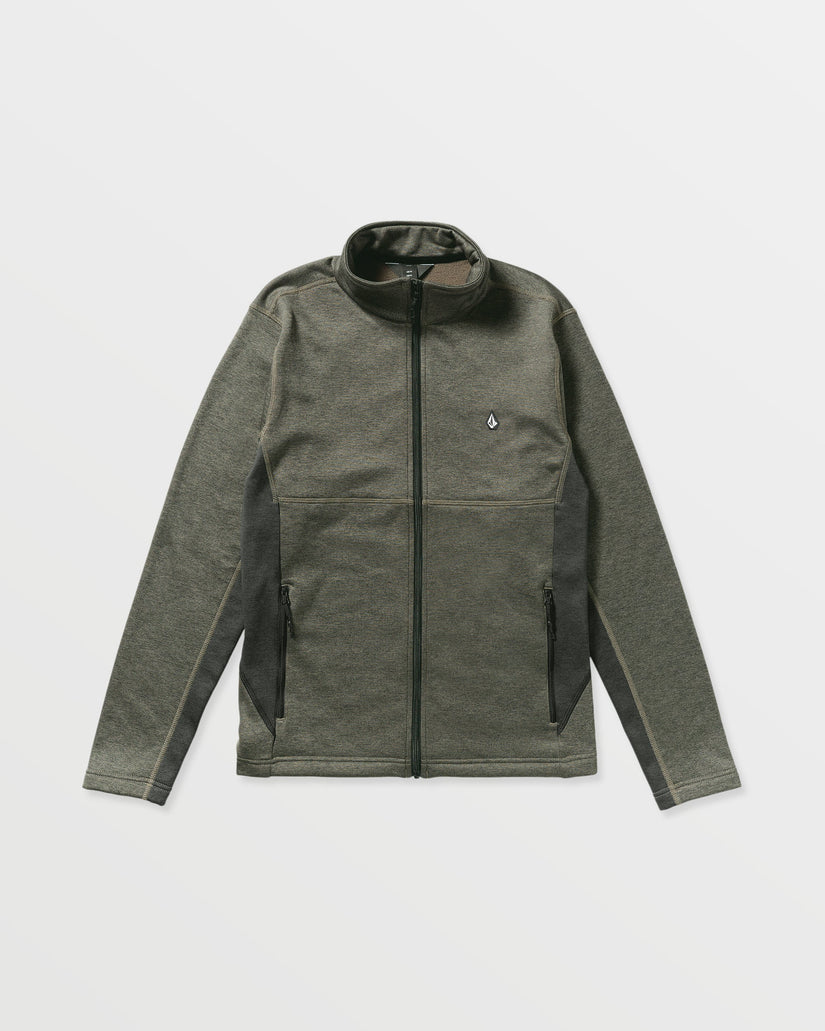 Sudadera polar con cremallera Snowbound - Military