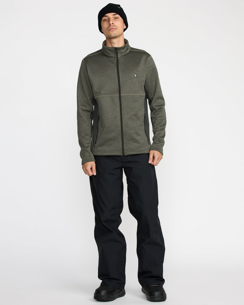 Sudadera polar con cremallera Snowbound - Military
