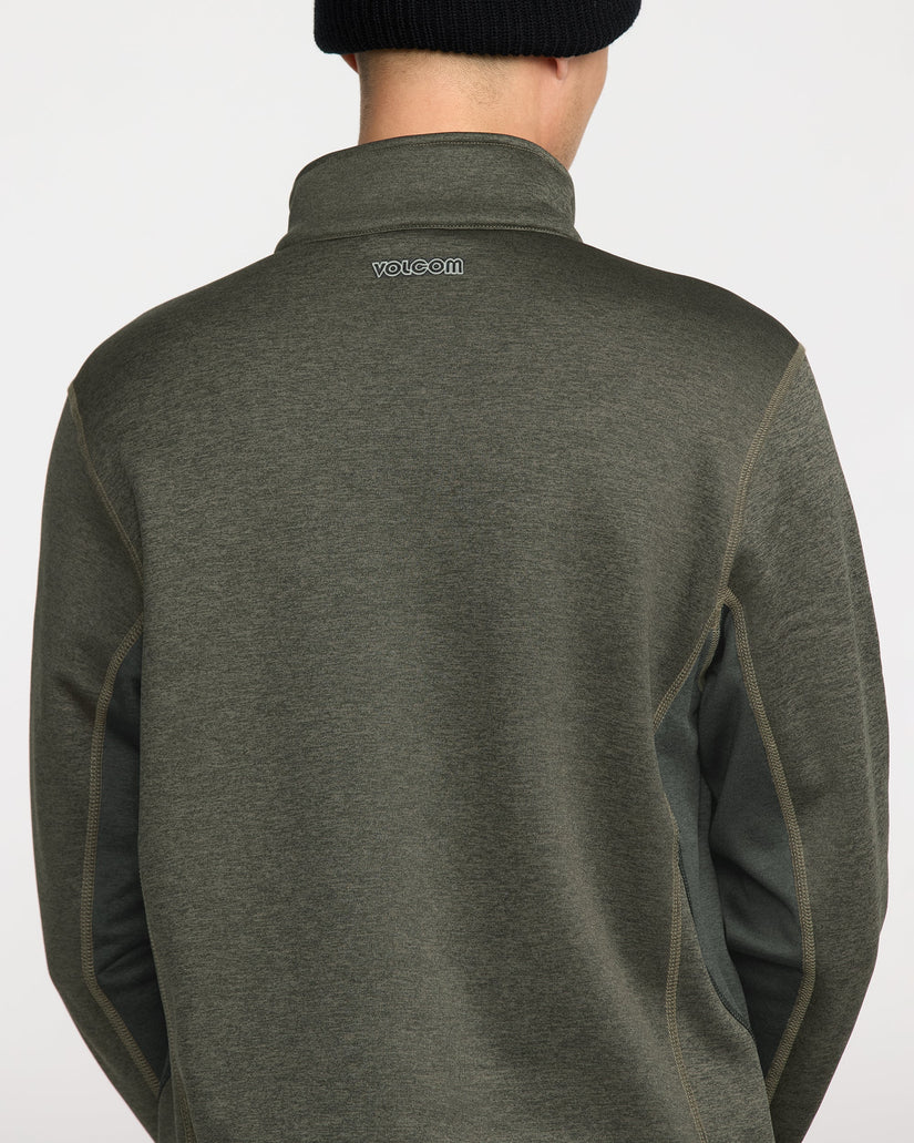 Sudadera polar con cremallera Snowbound - Military