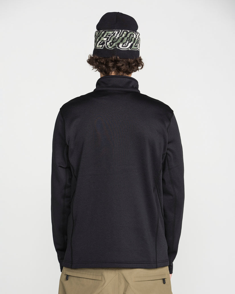 Sudadera polar con cremallera Snowbound - Black