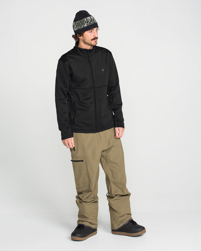 Sudadera polar con cremallera Snowbound - Black