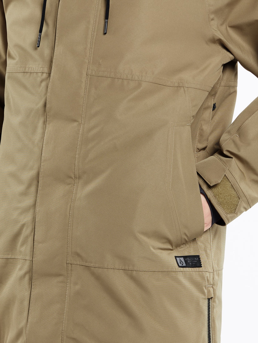 Chaqueta Paxson 2L Tds Infrared Parka - DARK KHAKI