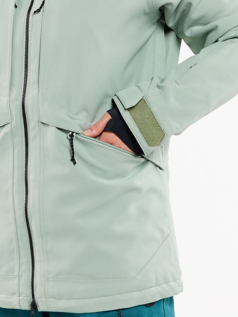 Chaqueta Shelter 3D Stretch - SAGE FROST