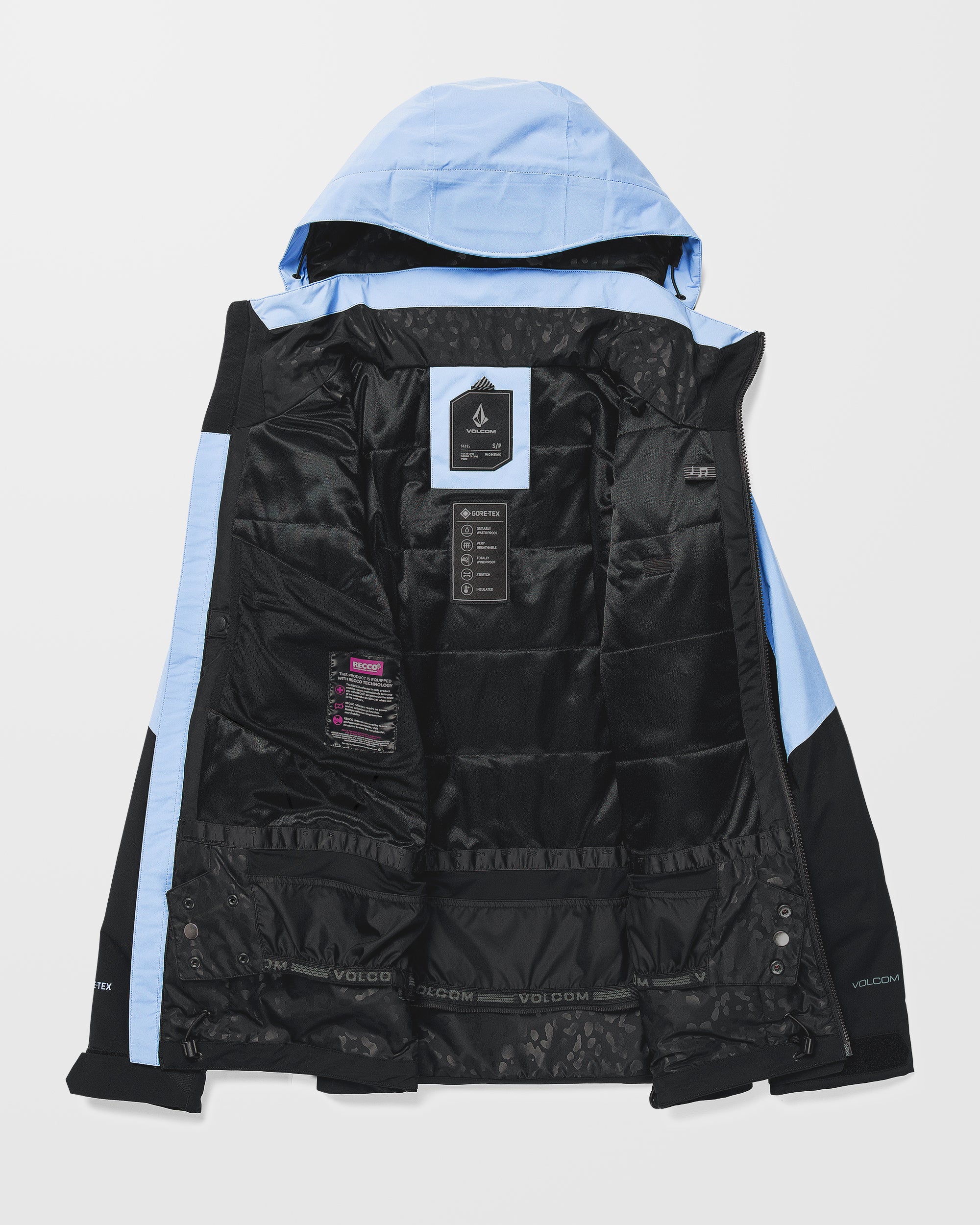 Chaqueta 3D Stretch Gore-Tex - Crystal Blue - Mujer - Volcom