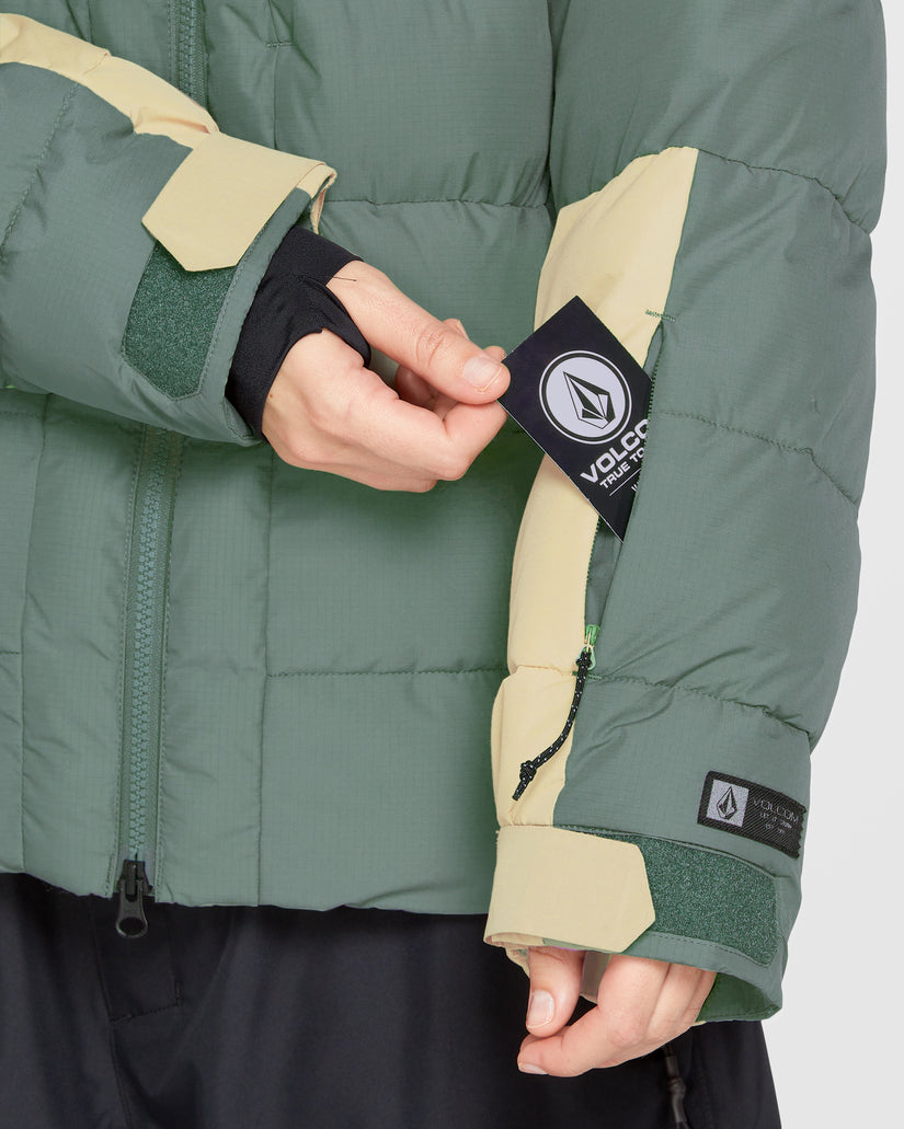 Chaqueta Puffleup - Lichen Green
