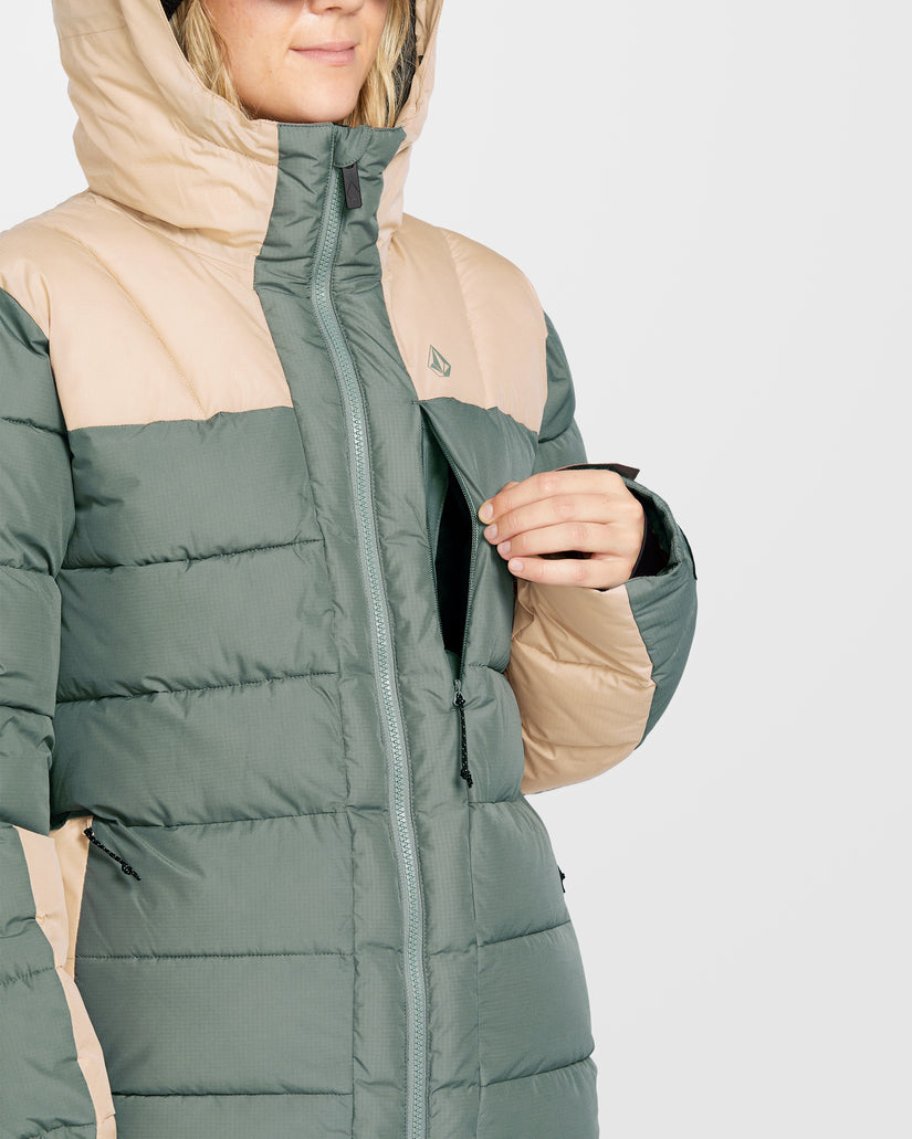 Chaqueta Puffleup - Lichen Green