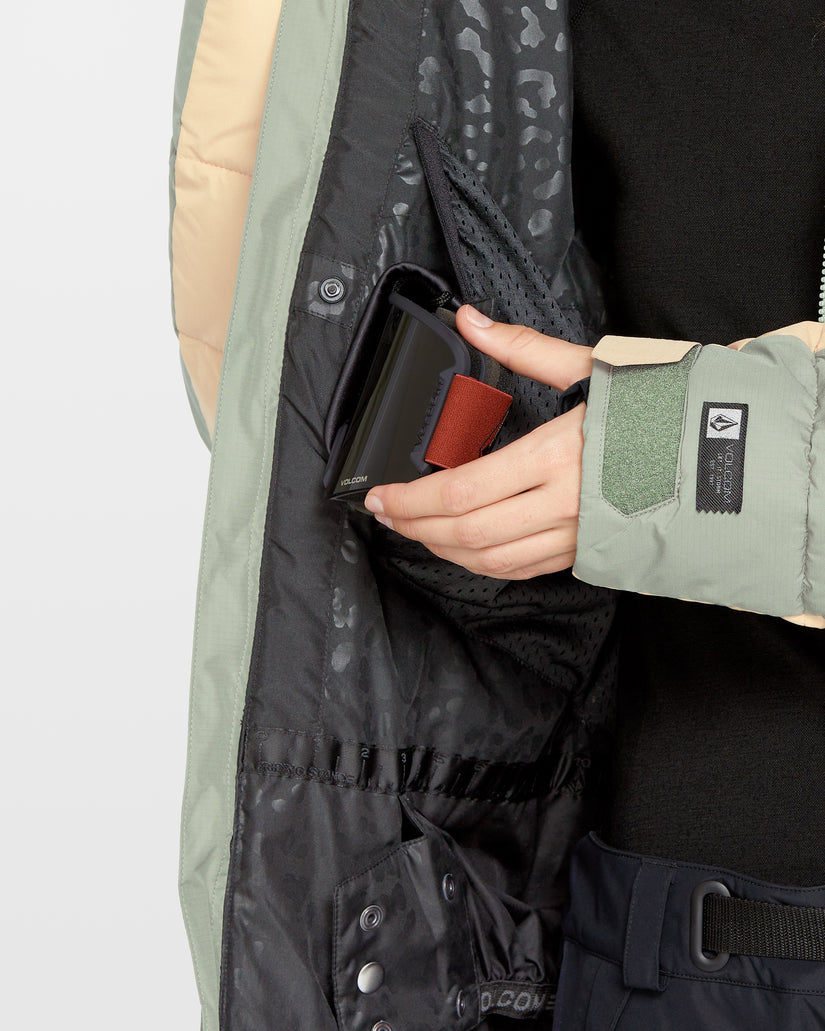 Chaqueta Puffleup - Lichen Green