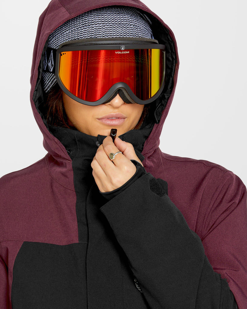 Chaqueta Shelter 3D Stretch - Burgundy