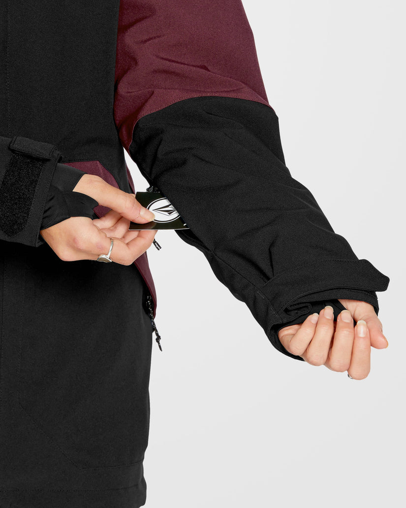 Chaqueta Shelter 3D Stretch - Burgundy