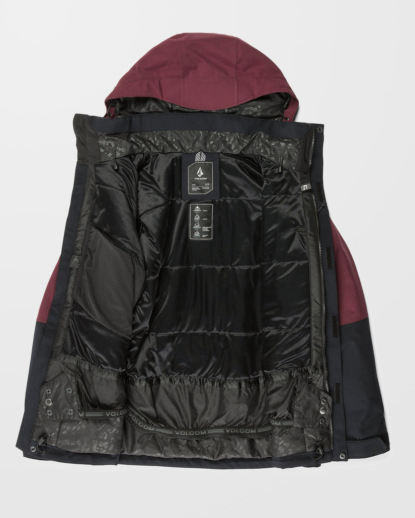 Chaqueta Shelter 3D Stretch - Burgundy