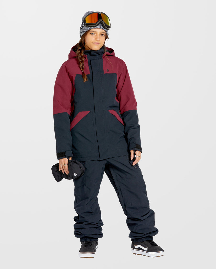 Chaqueta Shelter 3D Stretch - Burgundy