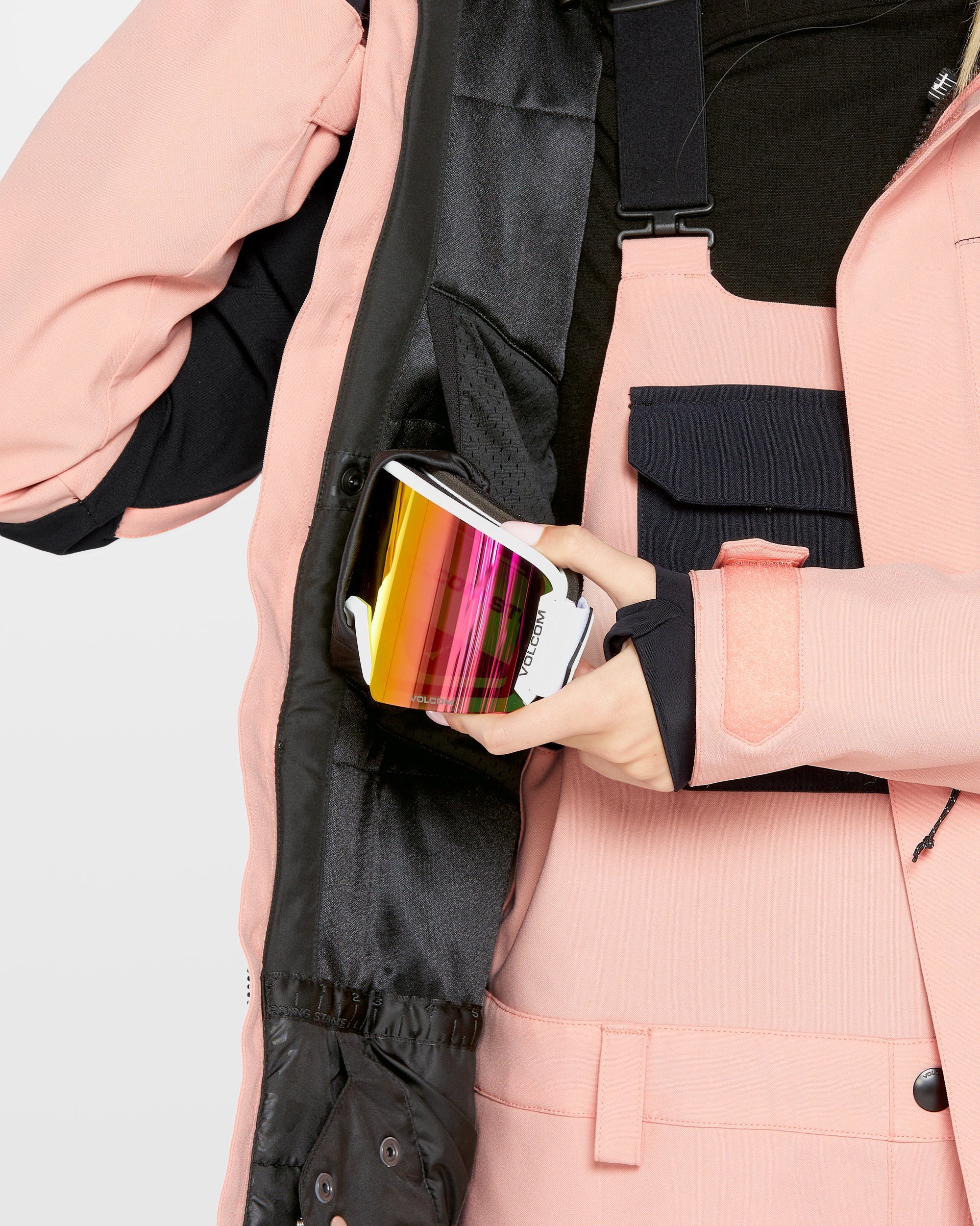 Chaqueta Shelter 3D Stretch - Coral Haze - Mujer - Volcom España