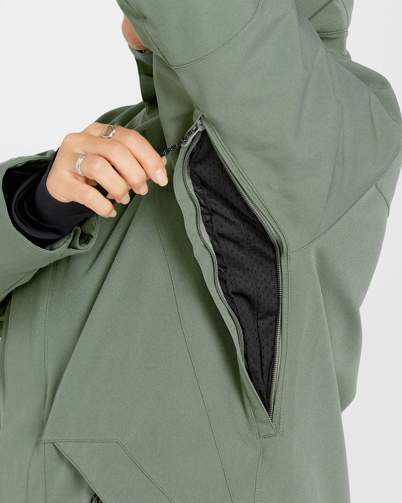 Chaqueta Shelter 3D Stretch - Lichen Green