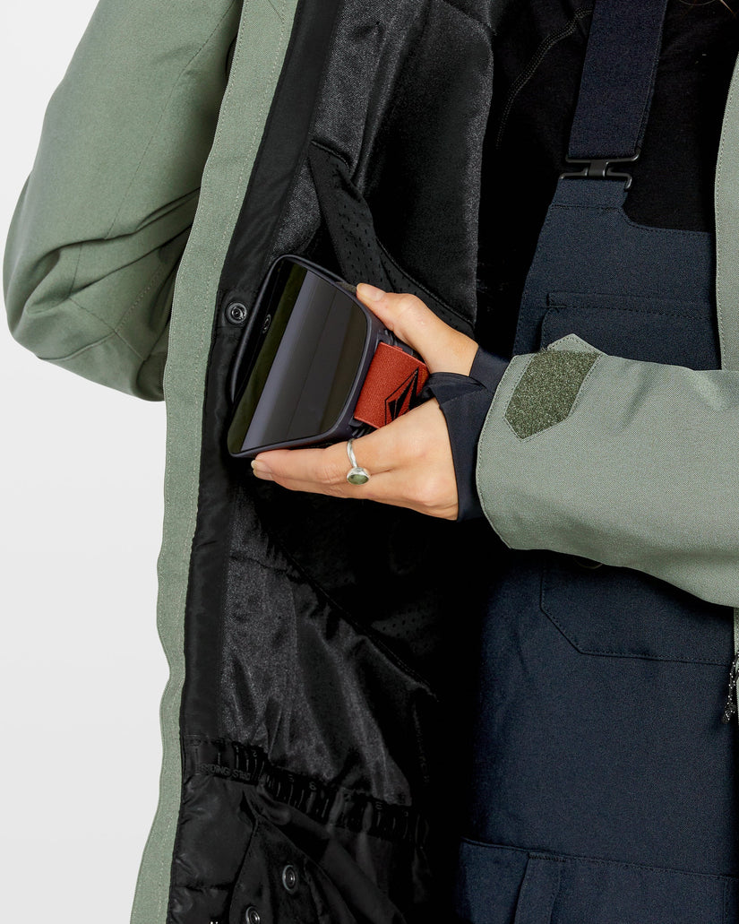 Chaqueta Shelter 3D Stretch - Lichen Green