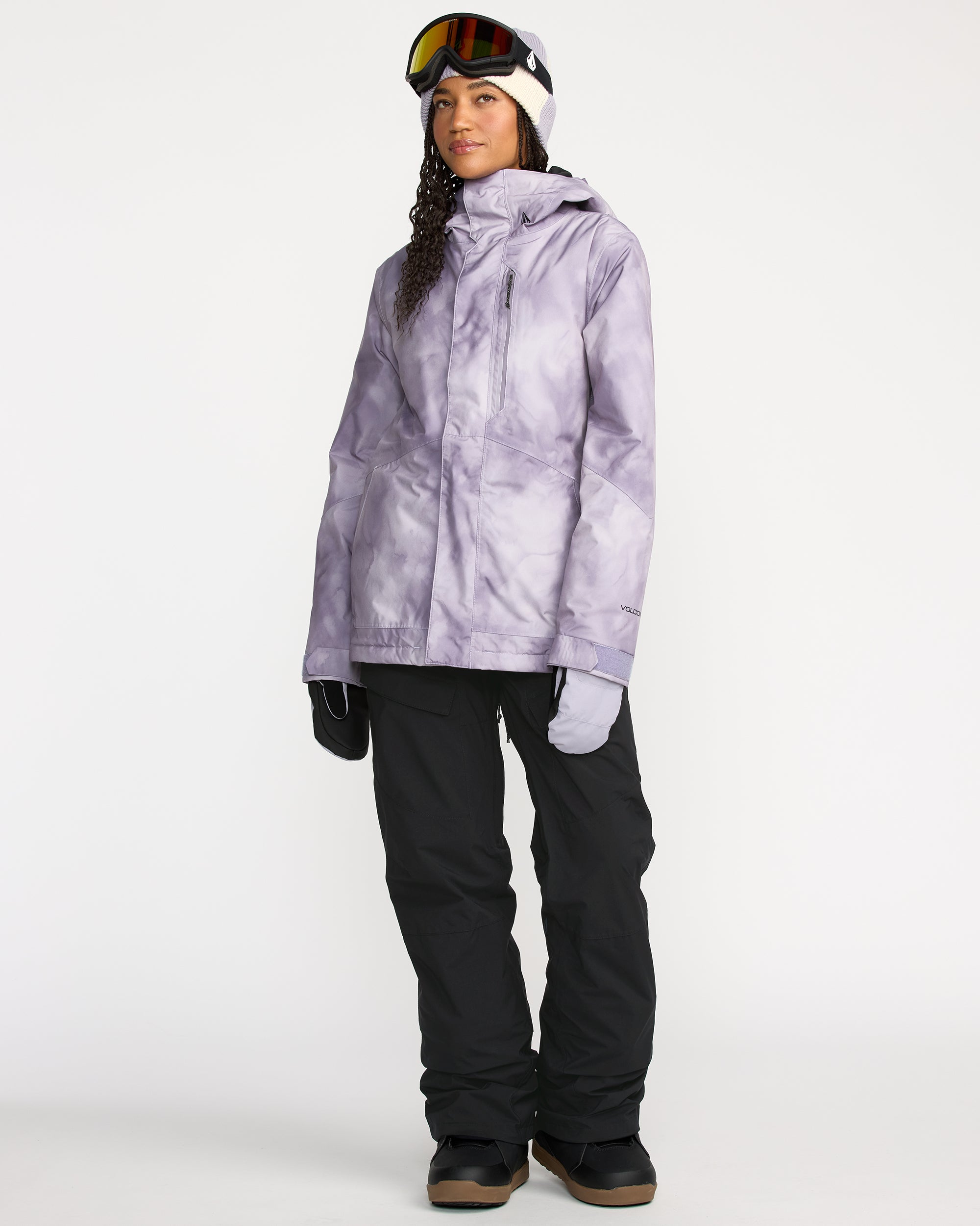 volcom Eva ins Gore-Tex jacket レディース Chaqueta Gore-Tex Insulated V.Co Eras - Lavender Aura - Mujer
