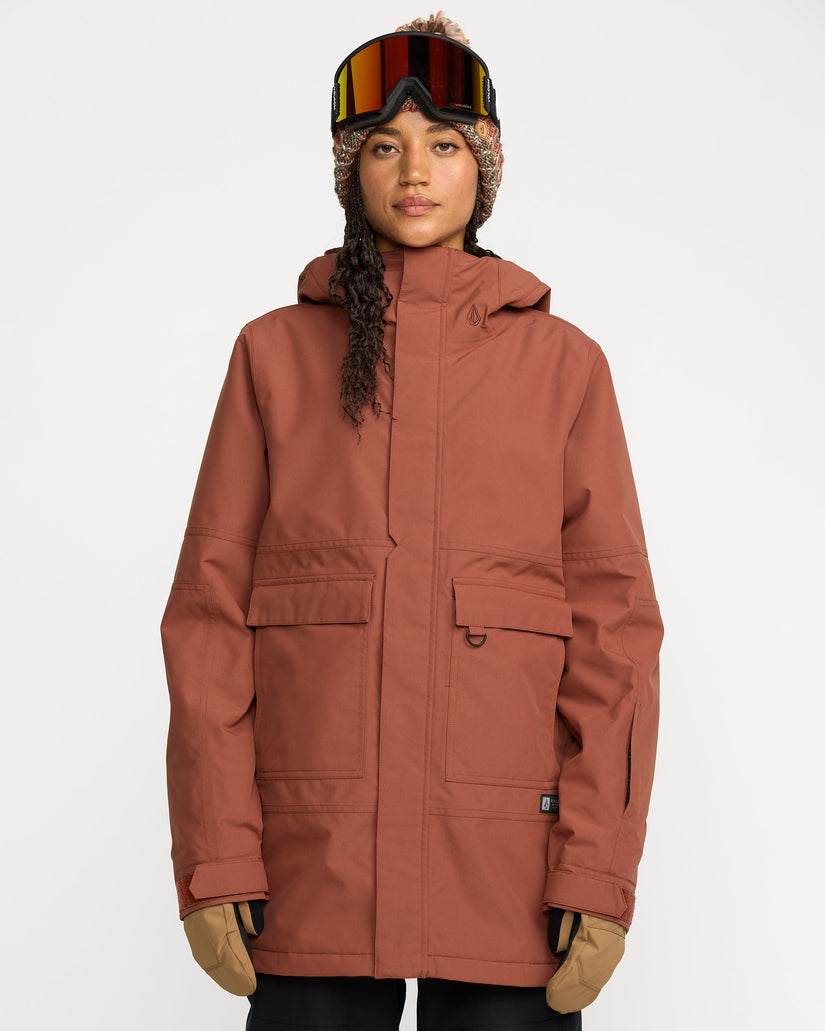 Parka Insulated Qc Cruiser - Henna