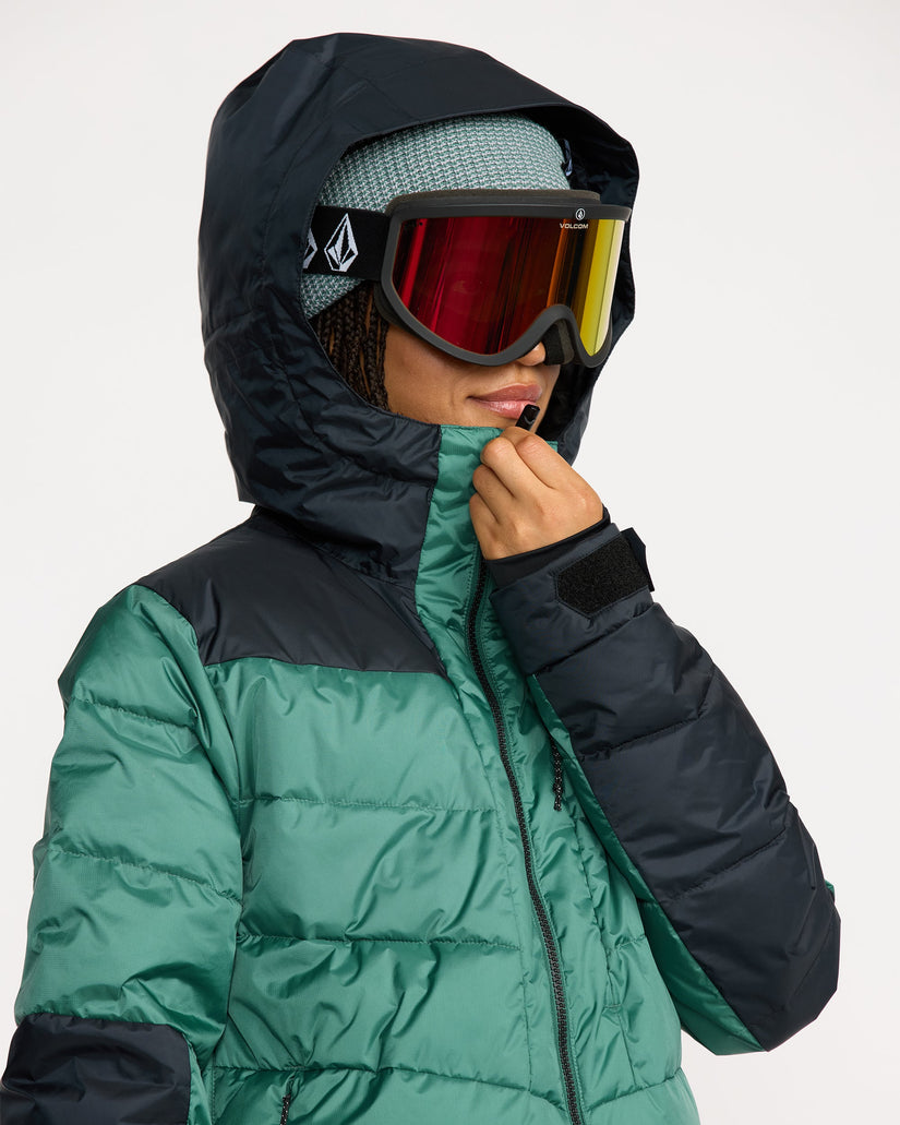 Chaqueta Estes Puff - Spruce Green