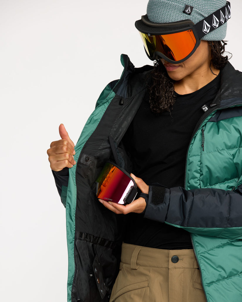 Chaqueta Estes Puff - Spruce Green