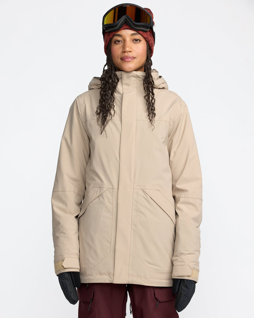 Chaqueta Shelter 20K 3D Stretch - Oatmeal