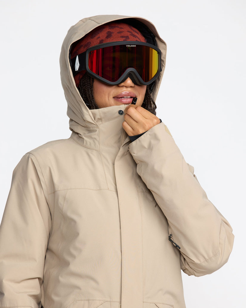 Chaqueta Shelter 20K 3D Stretch - Oatmeal