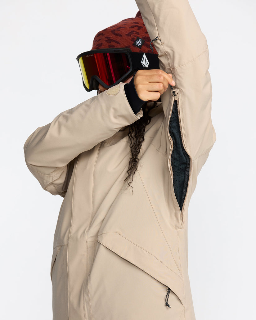 Chaqueta Shelter 20K 3D Stretch - Oatmeal