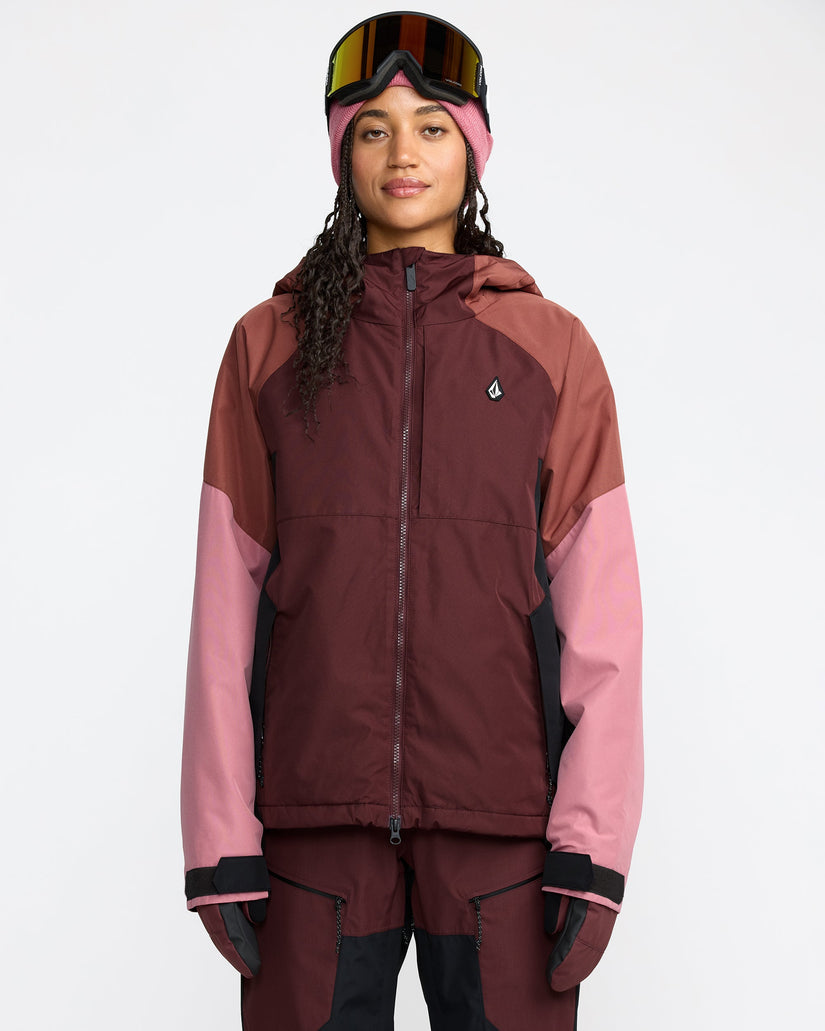 Chaqueta Insulated Agate - Oxblood