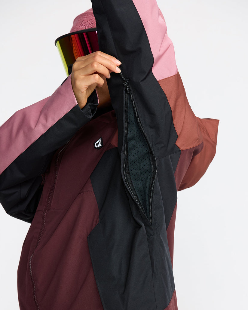 Chaqueta Insulated Agate - Oxblood