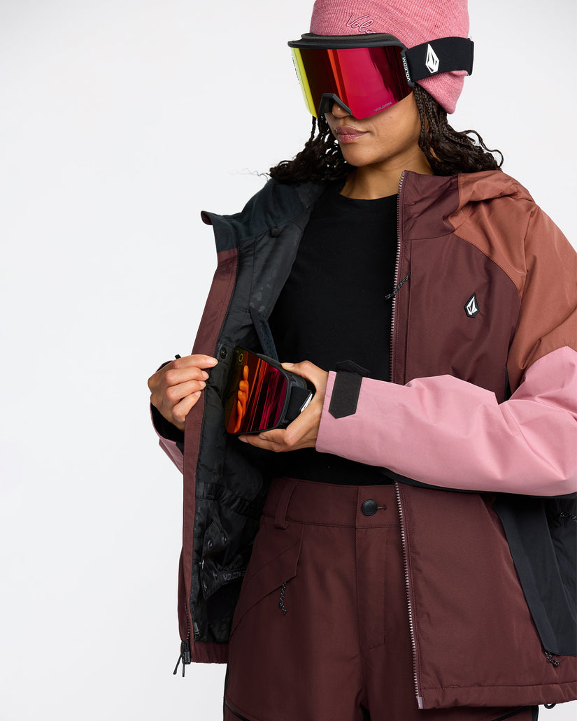 Chaqueta Insulated Agate - Oxblood