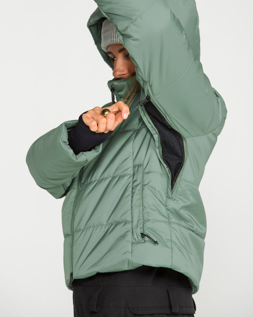 Chaqueta alcochada Avalon - Light Green
