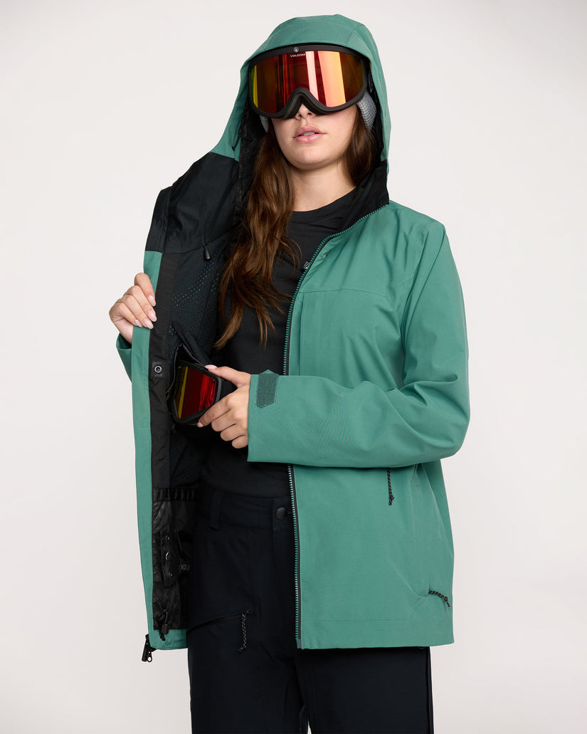 Chaqueta Cloudbreaker Stretch 30K - Spruce Green