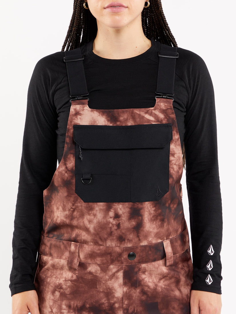 Peto Creston 3Dstretch Bib - PINK SALT WASH